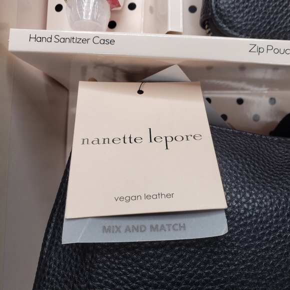 Nanette Lepore Vegan Leather Purse Tech Case Crossbody Bag NEW Gold Chic - Picture 3 of 7